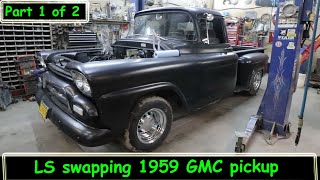 Installing an LS in a 1959 GMC pickup