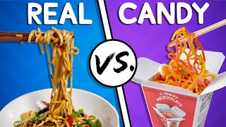 We Try the Ultimate Real vs Candy Challenge #2
