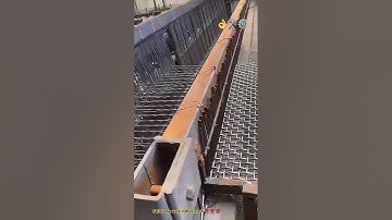 Making wire mesh fence technique