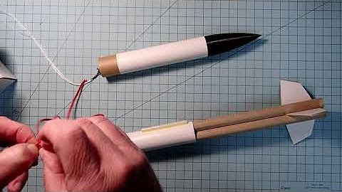 Rocketarium "Trident T117-13" model rocket assembly (part 2 of 2)