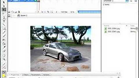 Importing photos and photoshop documents