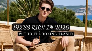 How Wealthy Men Dress Casually in 2026 | Quiet Luxury Secrets