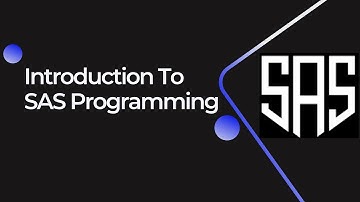 Introduction To SAS Programming || BASE SAS