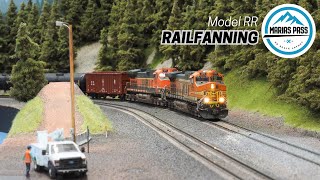 Layout Railfanning: Loaded Oil Train and Manned Helpers