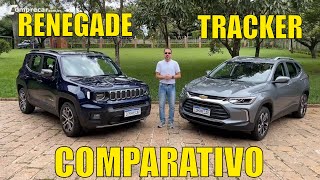 Comparativo: Jeep Renegade Longitude x Chevrolet Tracker Premier