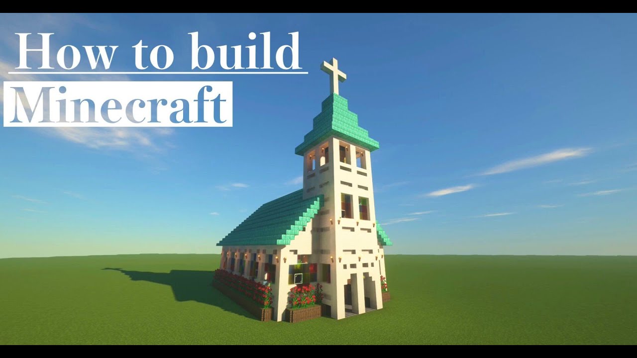 マイクラ建築 教会の作り方 Minecraft で教会を作ってみる Minecraft Summary マイクラ動画