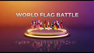 FLAGS BATTLE simulation 🌍 Flags Battle Royale LIVE!