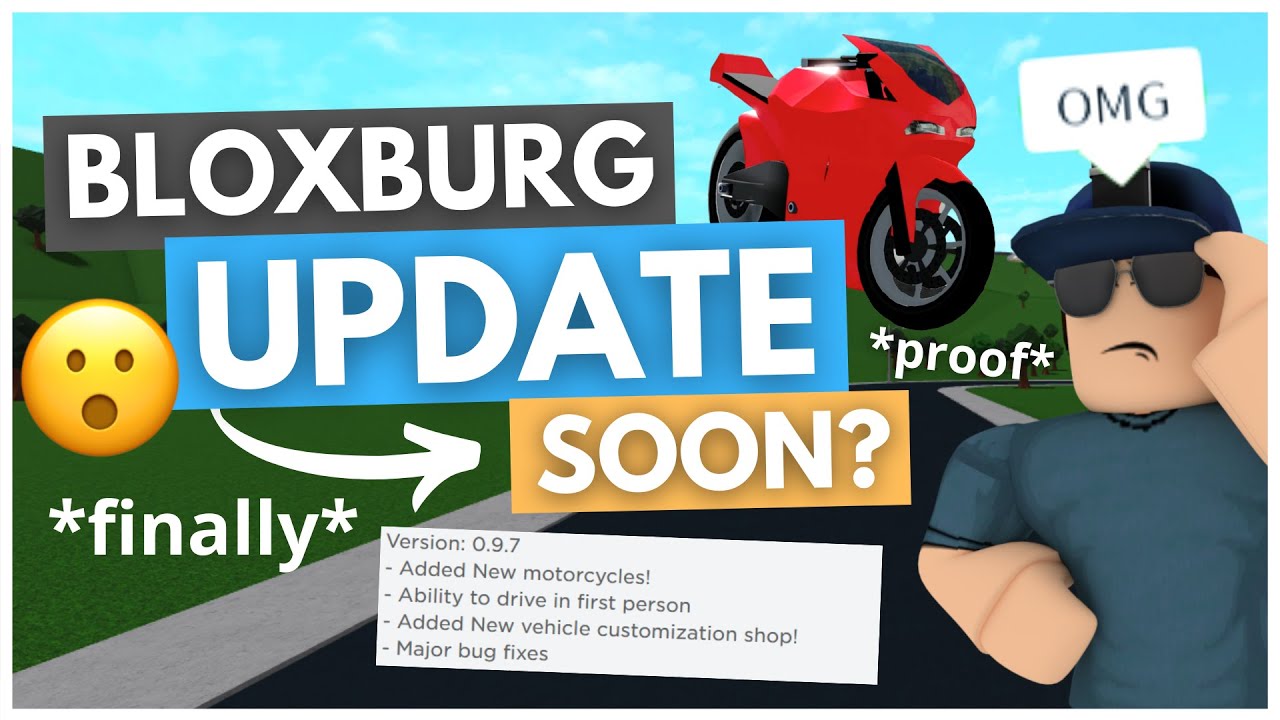 THE NEW BLOXBURG UPDATE!! SOON* finally YouTube