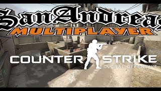 gta san andreas  'CS:GO weapons pack'.