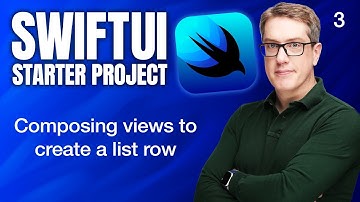 Composing views to create a list row - SwiftUI Starter Project 3/14