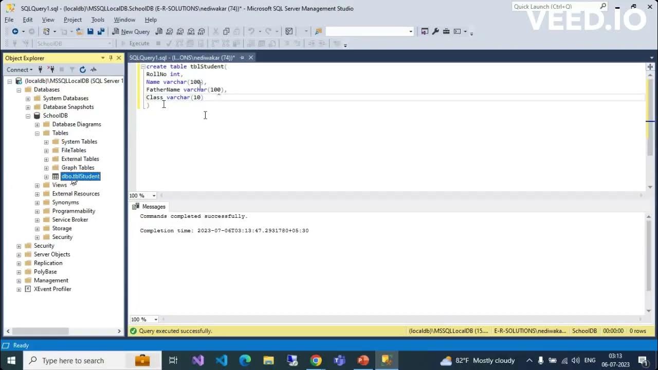 Day10) Create Update and delete table in sql server sql sqlserver 