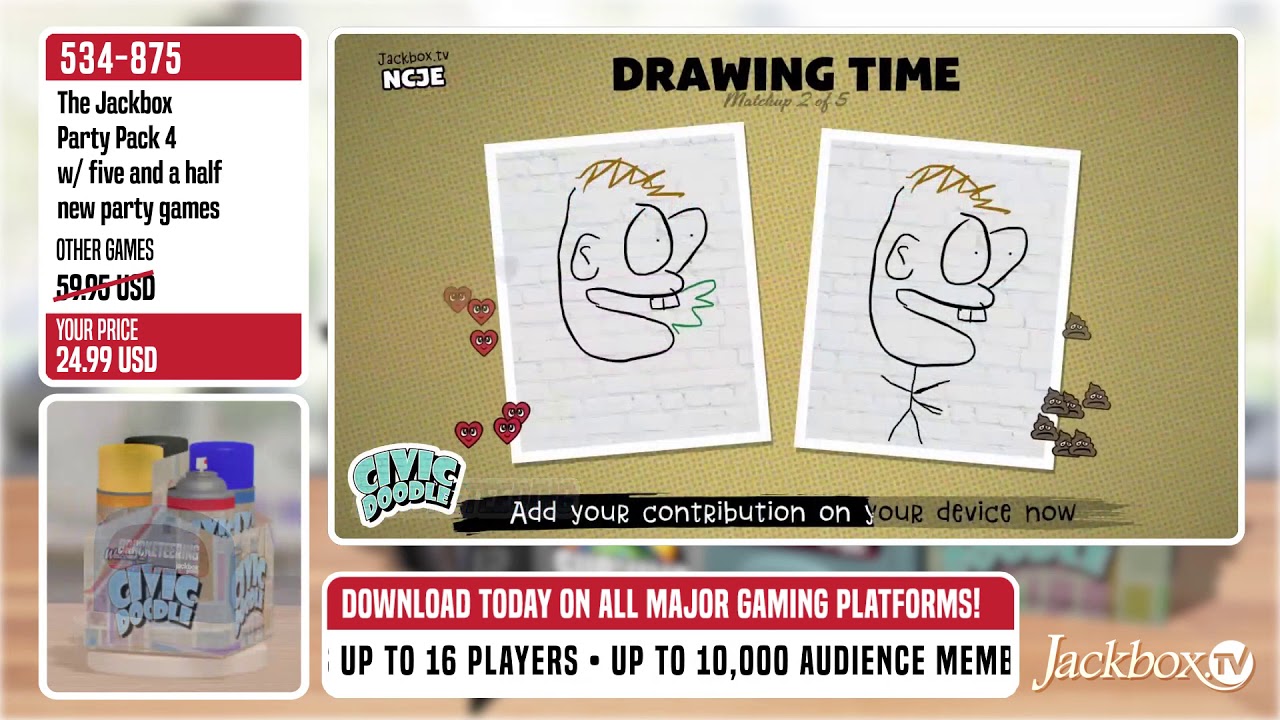 The Jackbox Party Pack 4.