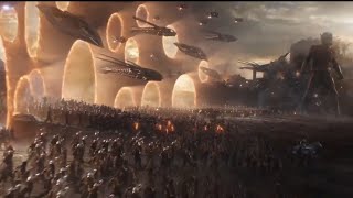 Avengers Endgame 2019 - Scene War part 1 Subtitle Indonesia