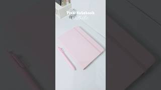Notebook a5 pink aesthetic #journaling #dailyvlog #aesthetic