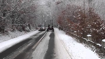 Polaris RZR 800 with snow tracks