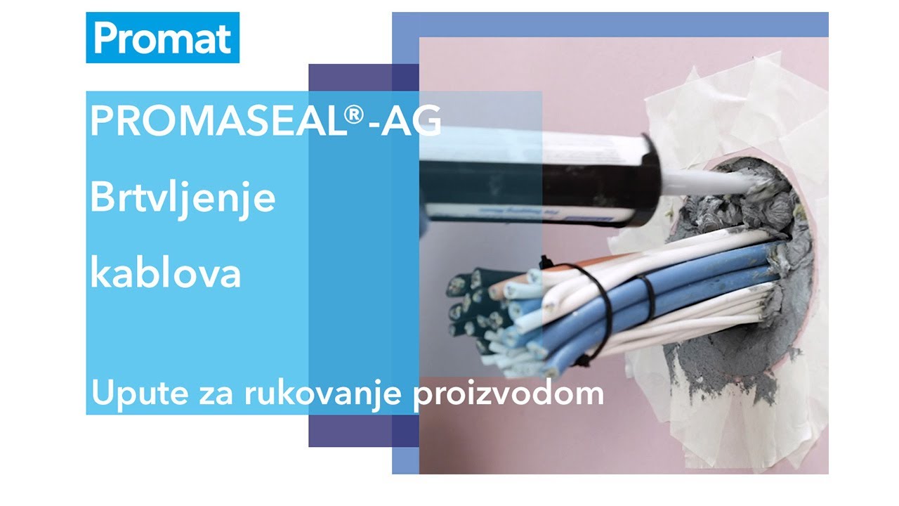 Kako koristiti PROMASEAL®-AG protupožarni akrilat?