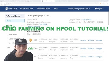 CHIA NETWORK HPOOL FARMING TUTORIAL! ξ ₿ 香港加密貨幣挖礦