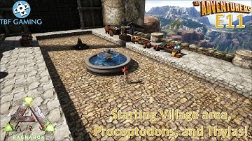 Ark Ragnarok E11 Procoptodon and Thyla tames - Ark Survival Evolved Adventurers vs Ragnarok