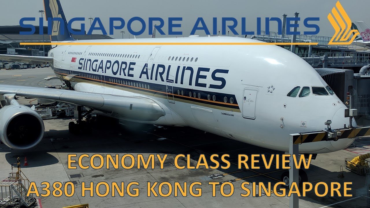 Flight Experience Singapore Airlines A380 Hong Kong To Singapore YouTube