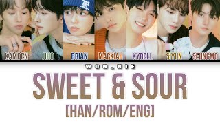 Sweet & Sour By AMPERS&ONE (Colour Coded Lyrics) [Han/Rom/Eng] Resimi