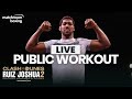 Andy Ruiz vs Anthony Joshua 2 plus undercard public workout