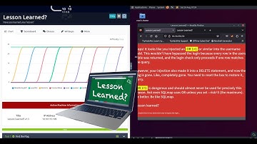 Lesson Learned? - TryHackMe CTF Walk Through -