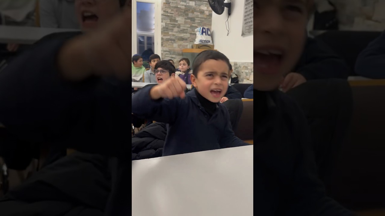 Future Leaders of the Jewish People Singing to Hashem. Vid: David_Lousky