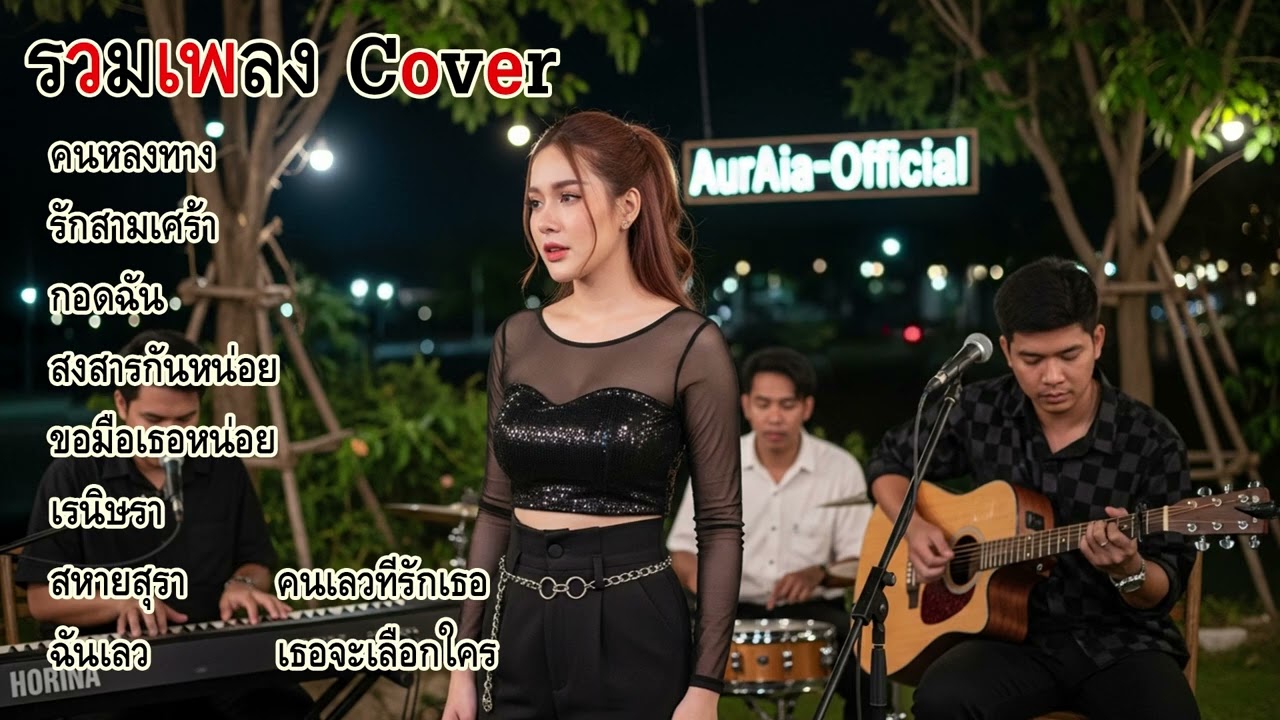 รวมเพลง Cover อากาศเริ่มหนาว ใจเริ่มเหงา 🌾 | ฟังเพลงเพราะๆ สักเพลงไหม 💔 | Acoustic | AurAIa-Official