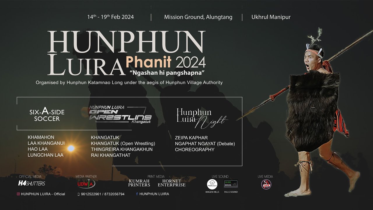DAY 5th. 18/02/24. HUNPHUN LUIRA PHANIT 2024 THEME: "NGASHAN HI PANGSHAPNA" 14TH - 19TH MARUN