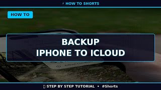 🔥 Backup Iphone to Icloud (2025) | 60 Sec Guide #Shorts