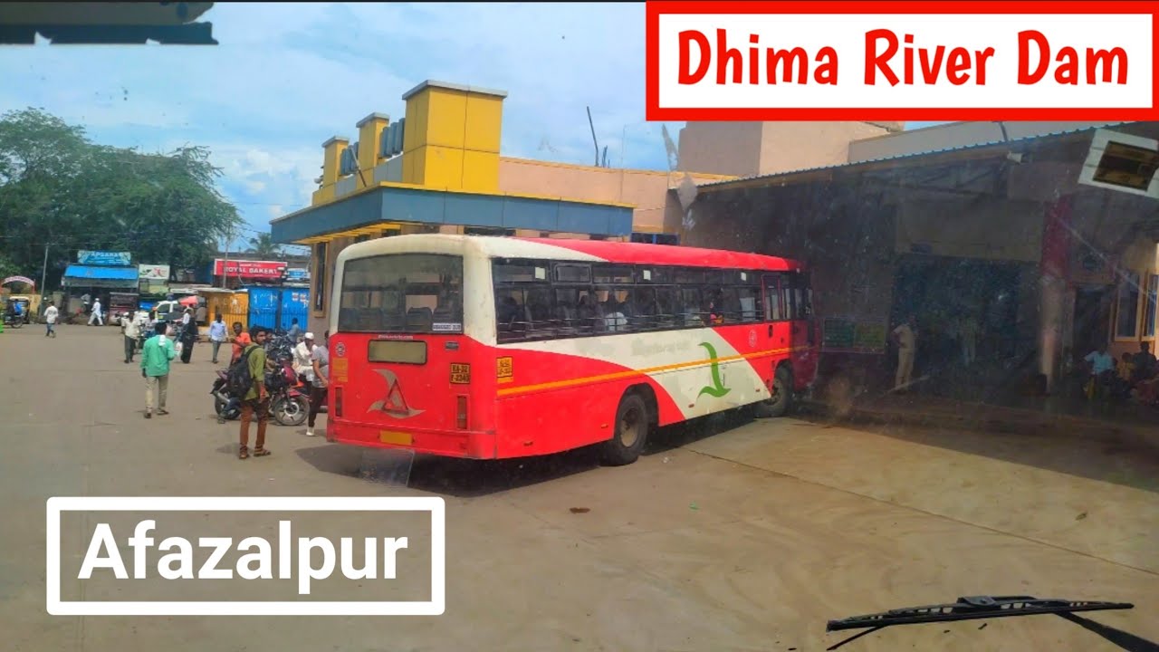Afazalpur Bus stand Devanagon | bhima River Dam