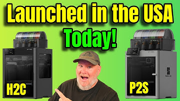 Bambu Lab Printers Are Finally Here in the US! (H2C & P2S)