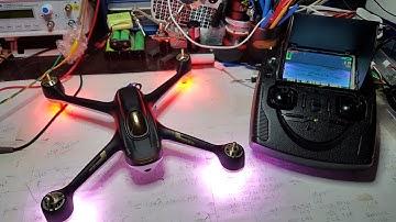 Hubsan H501S FPV Altitude Hold Crash and Repair