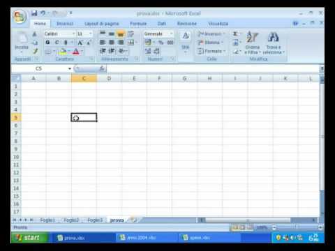 Video: Come Rinominare Un Foglio In Excel