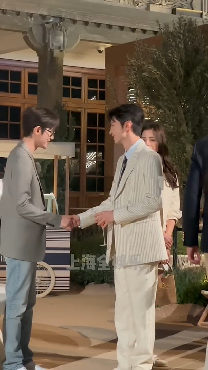 250410 WINWIN and Chen Zheyuan at the Shanghai Celine Event #dongsicheng #winwin #celine