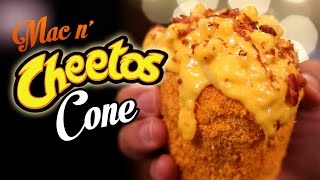 DIY Mac n' Cheetos CONE