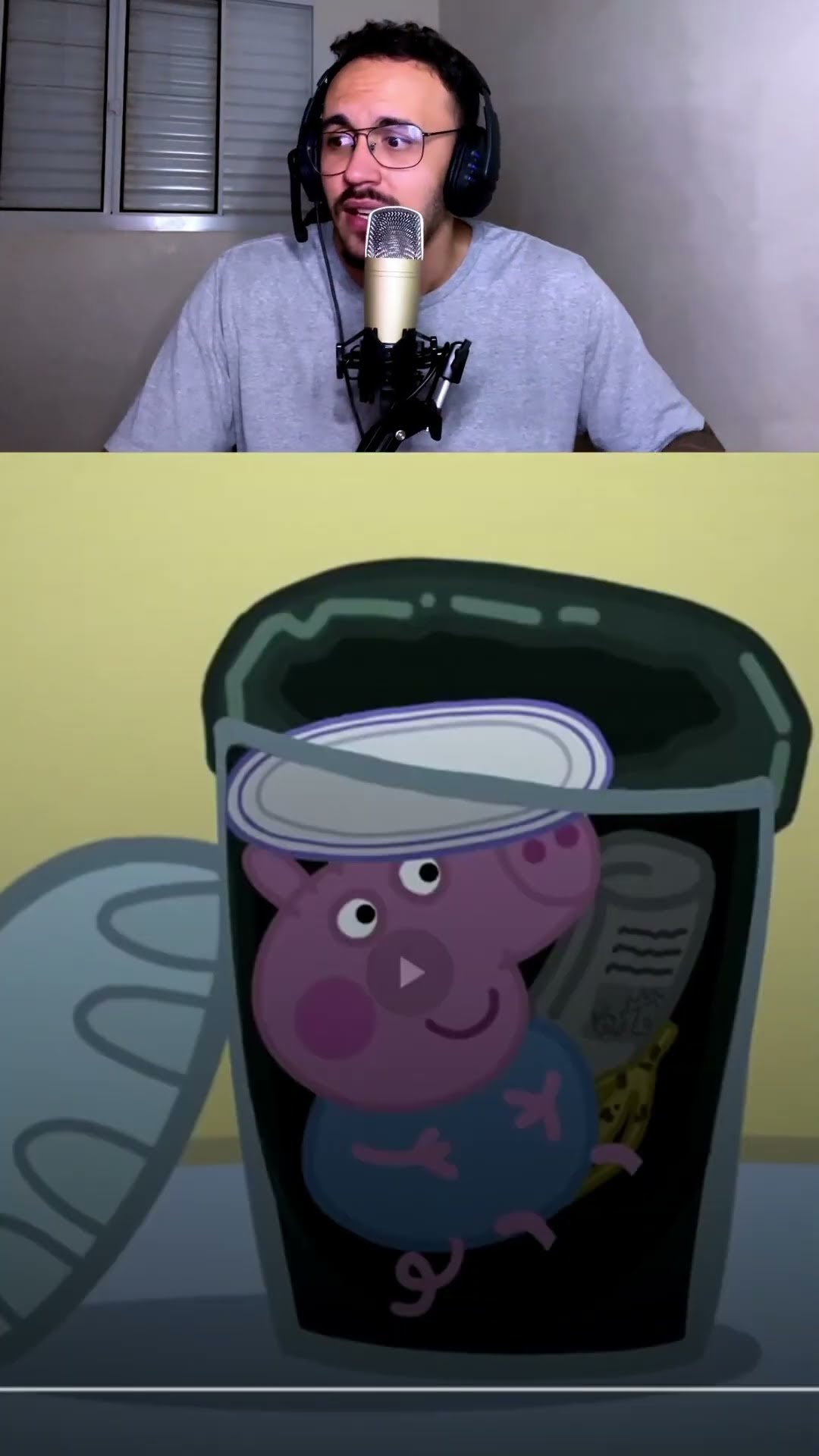 GEORGE NUNCA MAIS VAI BRINCAR DE ESCONDE ESCONDE DEPOIS DISSO