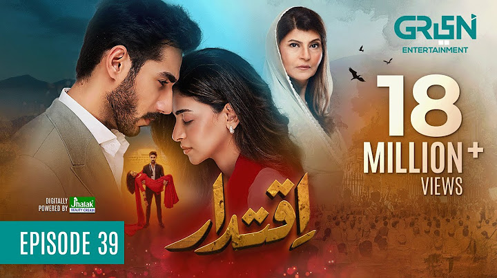 Iqtidar Episode 39 (Subtitles) 30th January 2025 | Anmol Baloch - Ali Raza | Green TV Entertainment