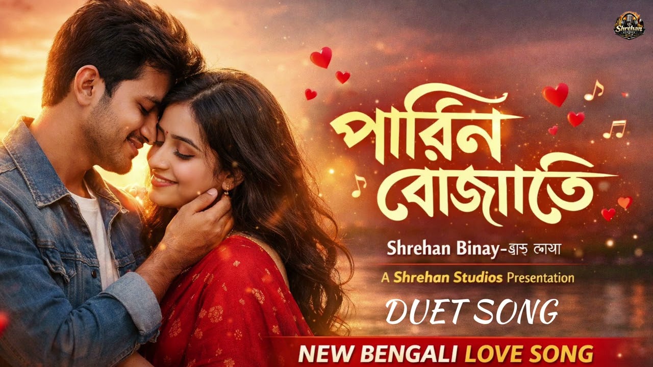 পারিনি বোঝাতে - Official Song | New Bengali Romantic Song | Shrehan Binay | Shrehan Studios