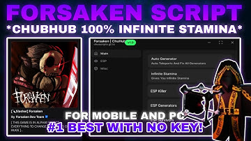 [🔪Slasher] Forsaken Script Pastebin **NO KEY** TELEPORT AUTOFIX-GENERATOR | INFINITE STAMINA MAX