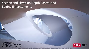 ARCHICAD 21 - Section and Elevation Depth Control and Editing Enhancements