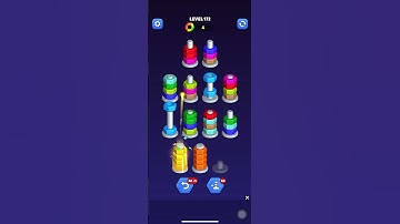 Nut Sort Color Puzzle Games Level 172 #shorts #shortvideo #shortsfeed #sortinggame
