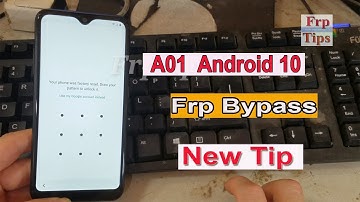 Samsung A01 SM-A015 Frp Bypass Android 10 U2 without Pc New Tip july 2020.