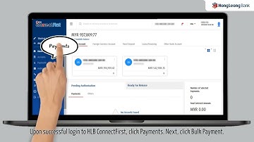 Perform Bulk Payments - HLB ConnectFirst