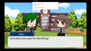 When Uraraka's on her period | skit