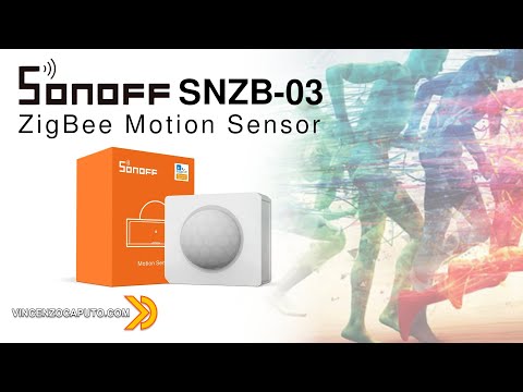 Sonoff SNZB-03 - il Sensore di Movimento ZigBee targato ITEAD