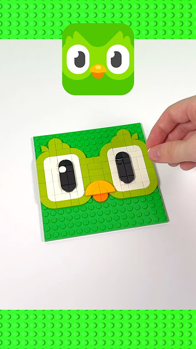 Building logos out of LEGO