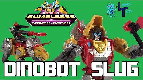 Transformers Bumblebee Cyberverse Adventures Deluxe Class Dinobot Slug Review