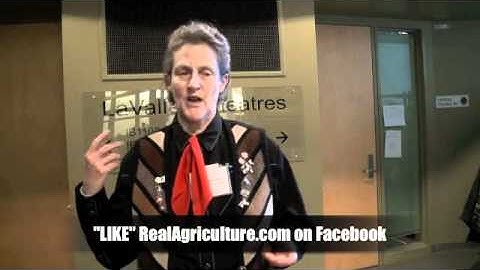 Tiffin 2012 - Temple Grandin - A Practical Approach to Improving Animal Welfare