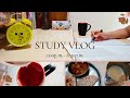 Afternoon to Evening study vlog🌻/ Afternoon study routine/Aesthetic study vlog🏵️